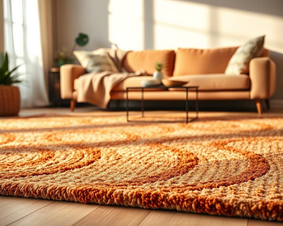 Hoe kies je een vloerkleed dat warmte brengt?