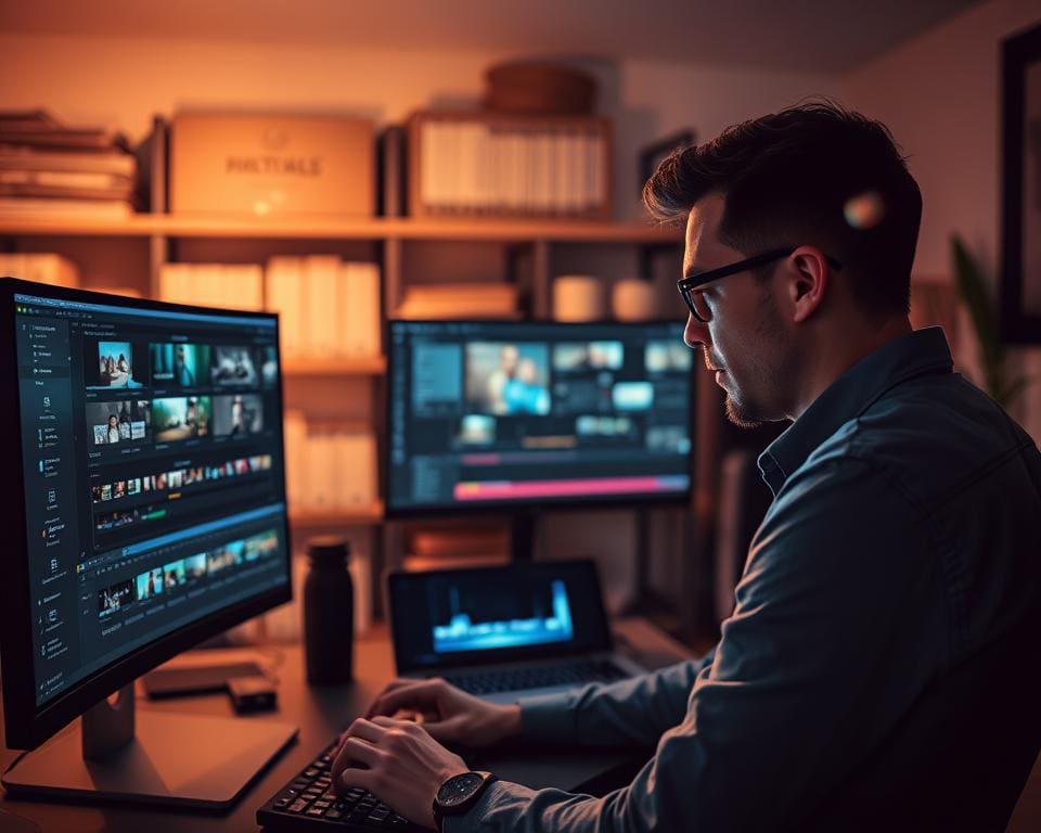 Hoe ondersteunt een filmeditor producties?