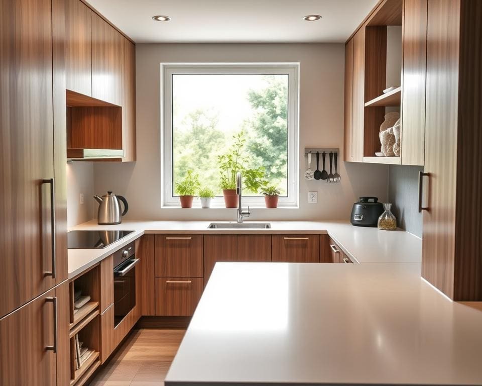 Hoe richt je een kleine keuken slim in?