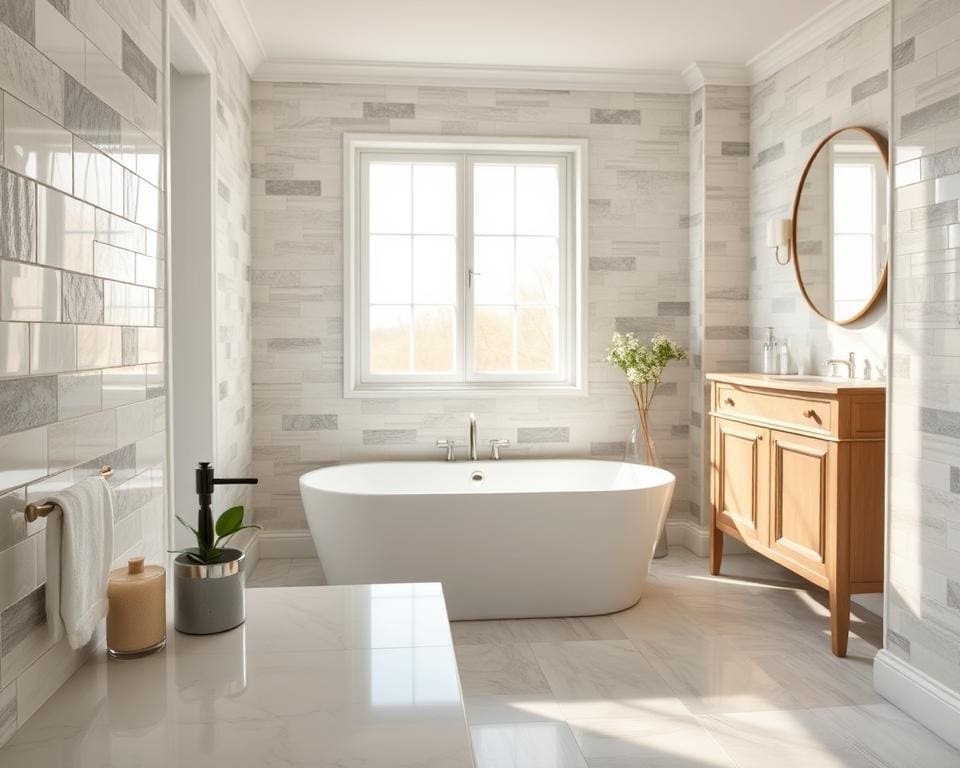 Hoe selecteer je badkamertegels die tijdloos zijn?