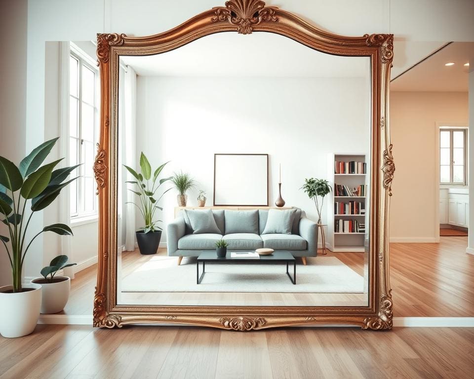 Hoe werk je met spiegels voor optisch meer ruimte?