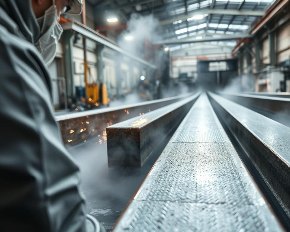 Hoe werkt thermisch verzinken bij staalconstructies?