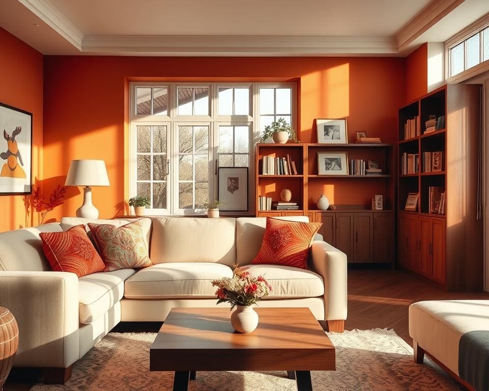 Waarom werkt wandverf in warme tonen zo goed?