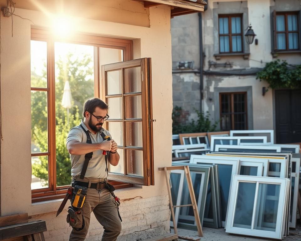 Wat helpt bij het vervangen van oude kozijnen?