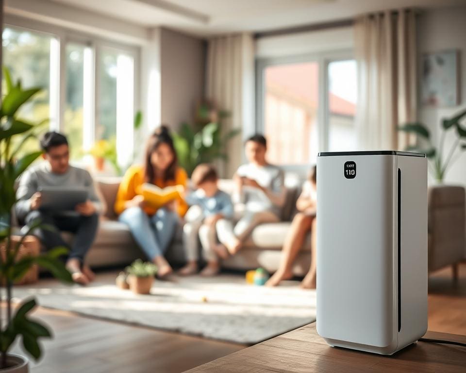 Wat maakt een luchtzuiveraar nuttig in drukke huizen?