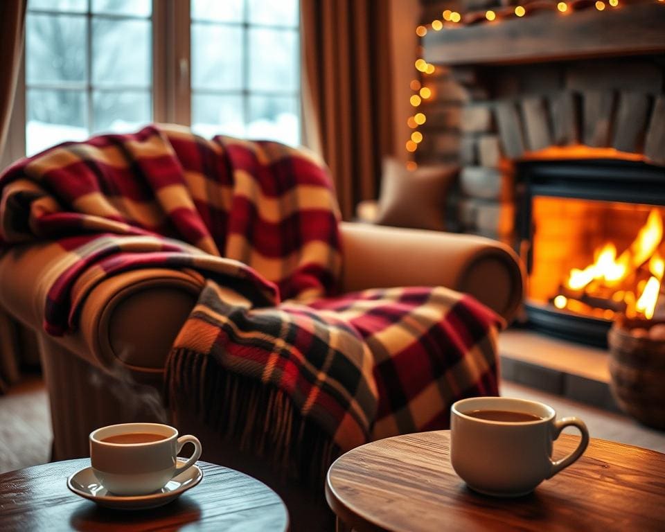 Wat maakt een warm plaid ideaal voor koude avonden?