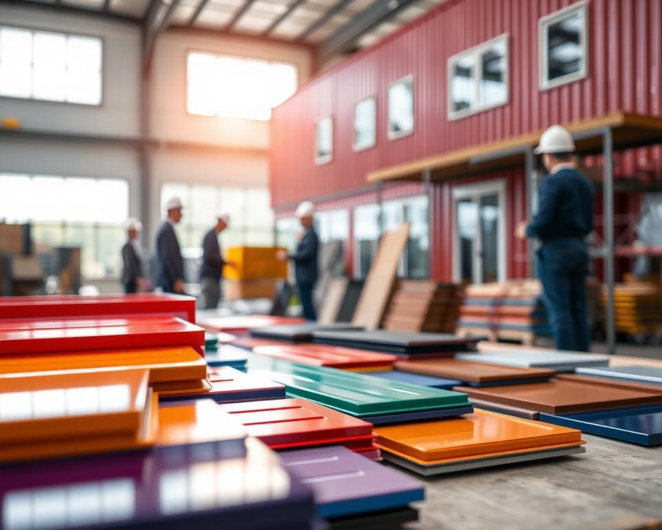 Wat zijn voordelen van poedercoating in de bouwsector?