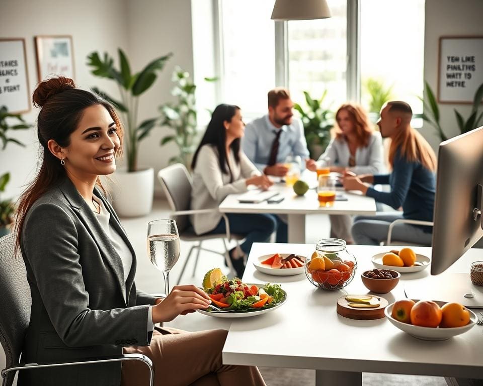 Hoe eet je bewust tijdens werkstress?