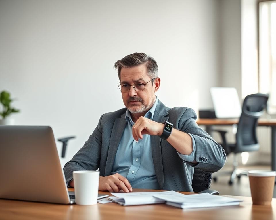 Hoe voorkom je gewichtstoename door kantoorbaan?