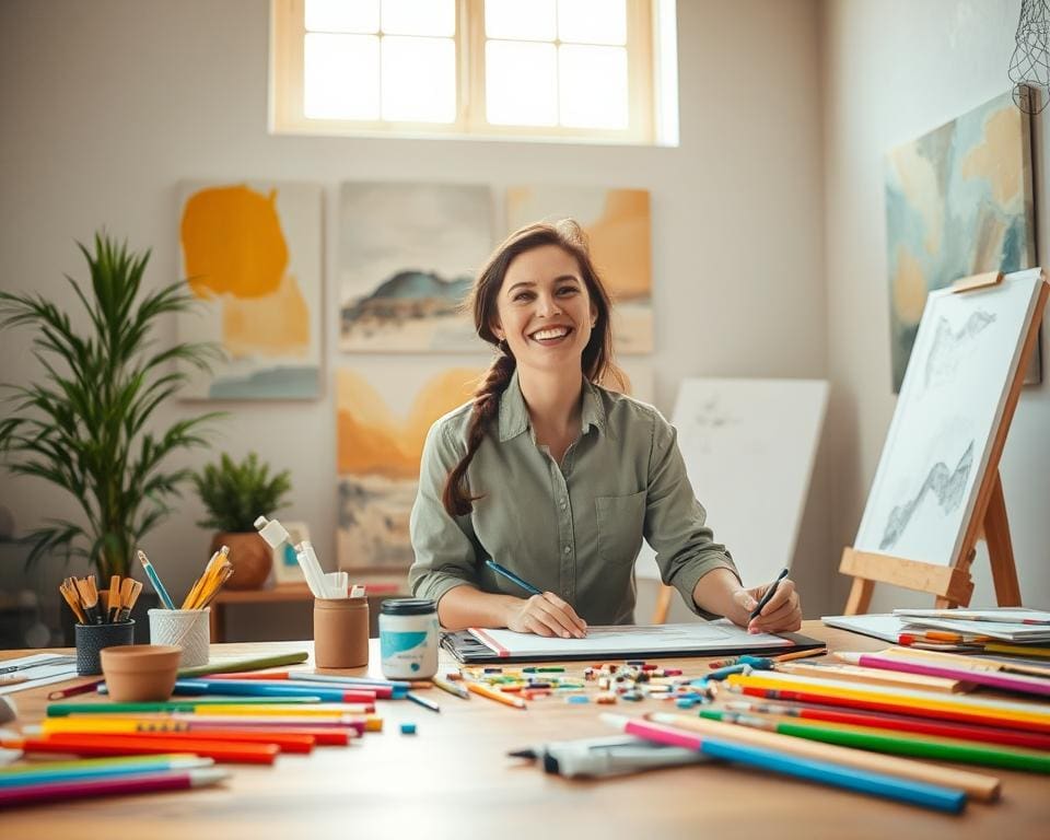 Waarom creativiteit stress verlaagt?