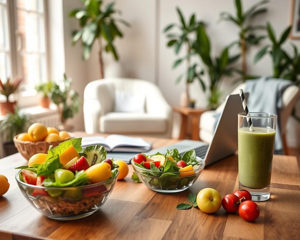 Wat eet je gezond tijdens thuiswerken?