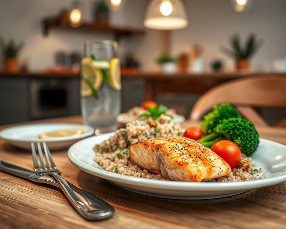 Wat is een gezond avondeten na een lange werkdag?
