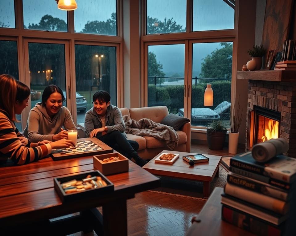 Wat kun je doen op een regenachtige avond?