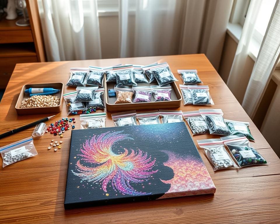 Wat maakt een diamond painting pakket op maat bijzonder?