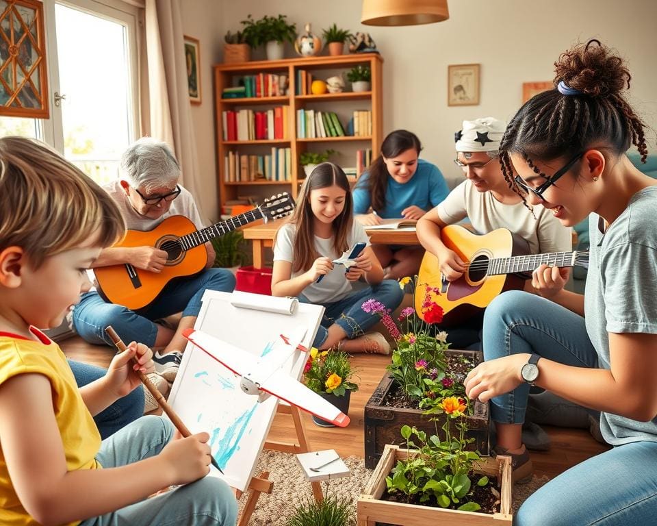 Wat zijn fijne hobby’s voor alle leeftijden?