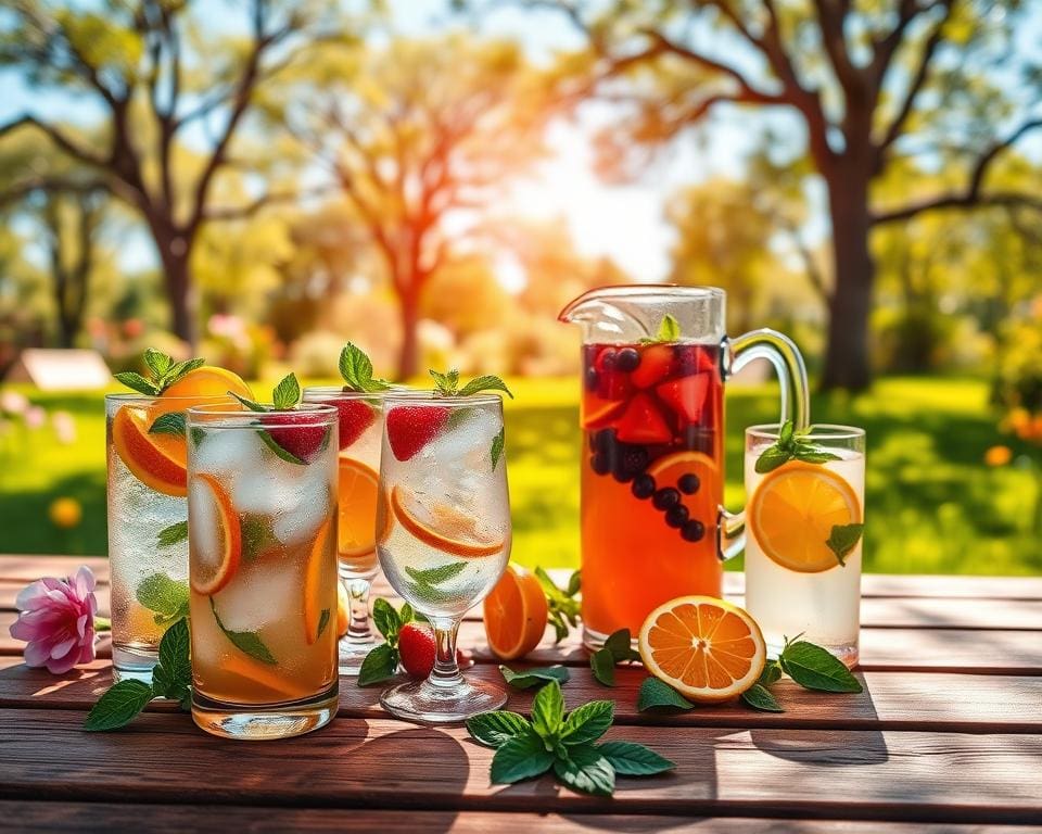 Wat zijn gezonde drankjes voor in de zomer?