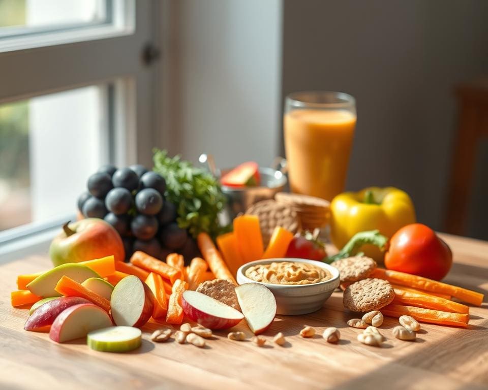 Wat zijn gezonde tussendoortjes voor onderweg?