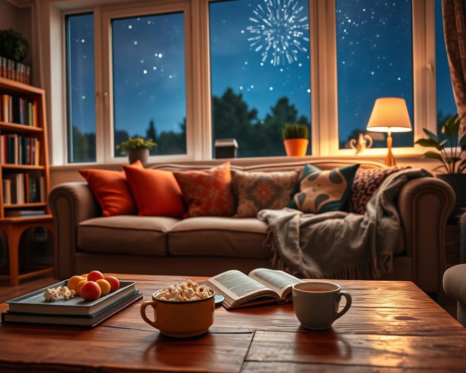 Wat zijn leuke ideeën voor een avond thuis?