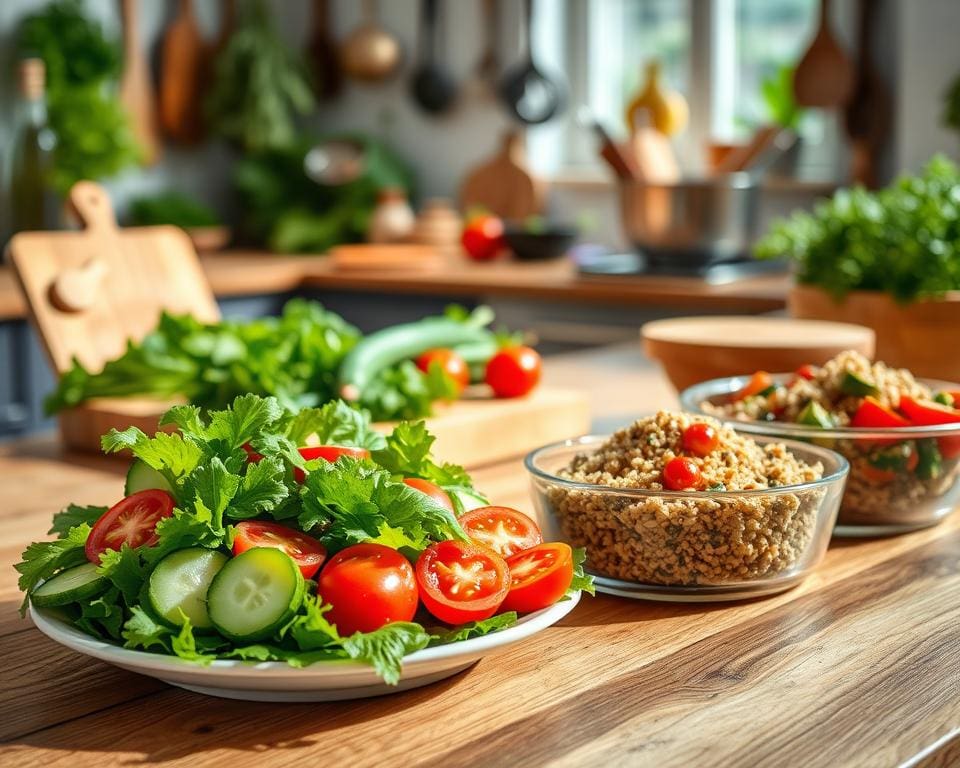 Wat zijn snelle gezonde maaltijden na werk?