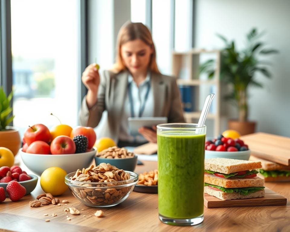 Welke voeding geeft langdurige energie op kantoor?