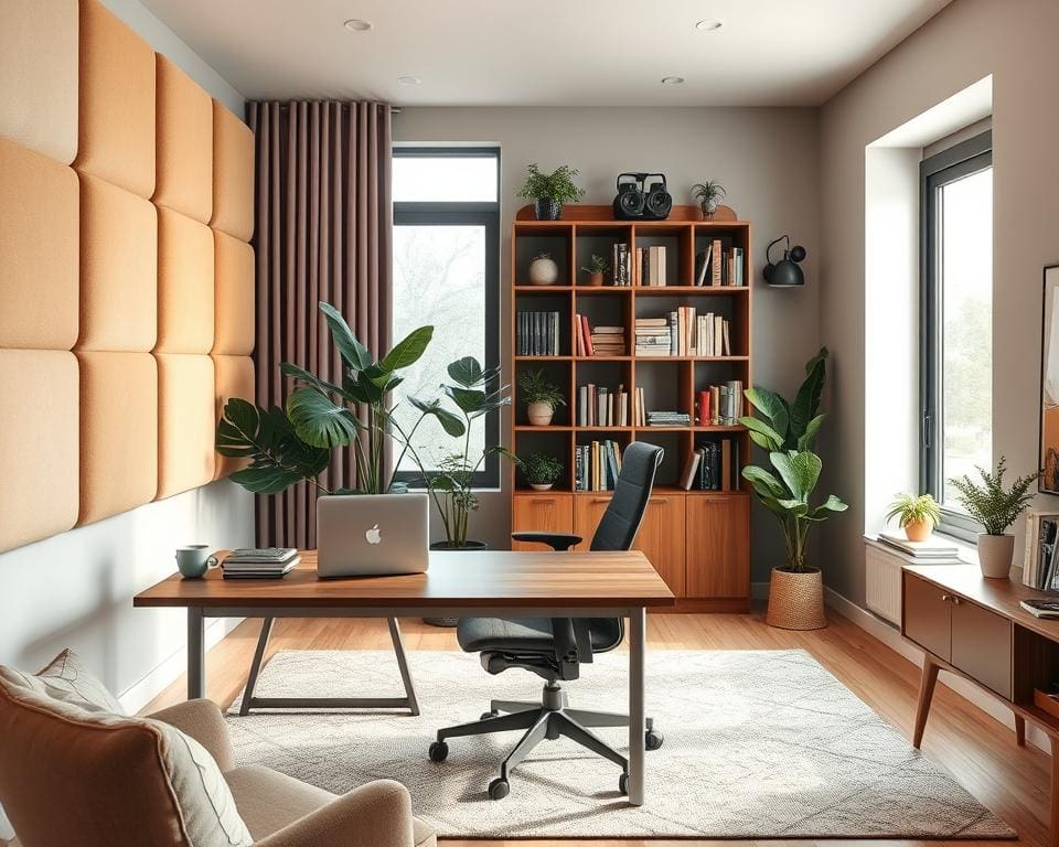 Geluiddempende oplossingen voor thuiswerken