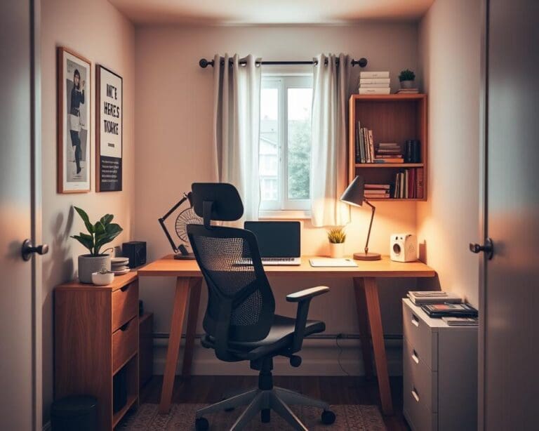 Hoe maak je een kleine kamer geschikt als kantoor?