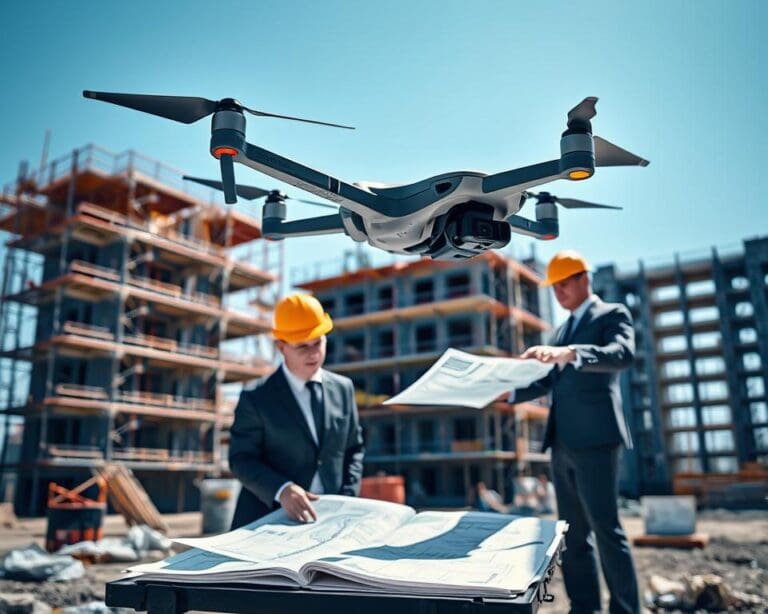 Hoe verbeteren drones inspecties op bouwplaatsen?