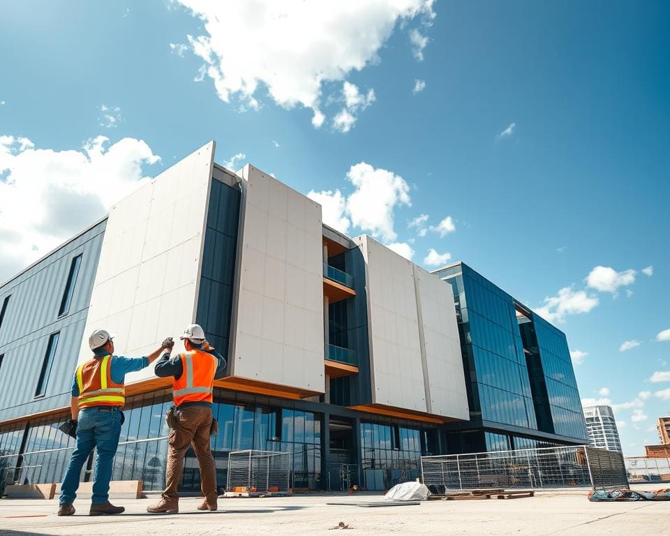 Hoe verbeteren prefab gevelsystemen bouwsnelheid?