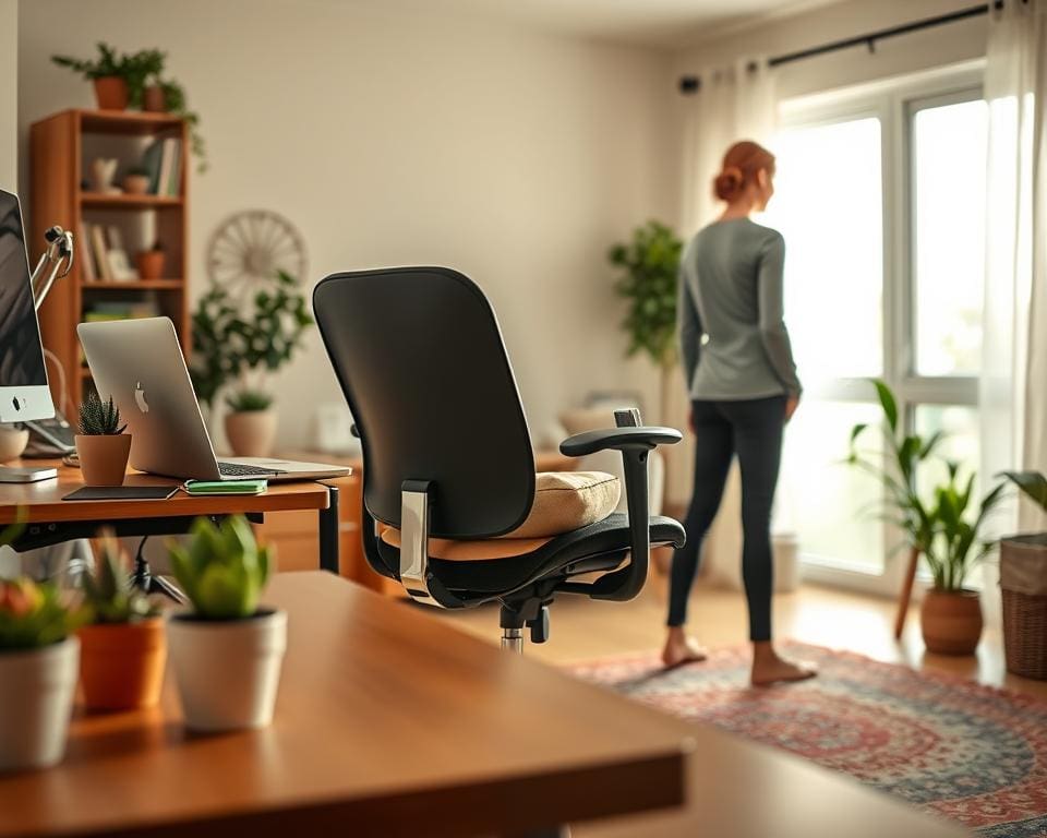 Hoe voorkom je rugklachten bij thuiswerken?