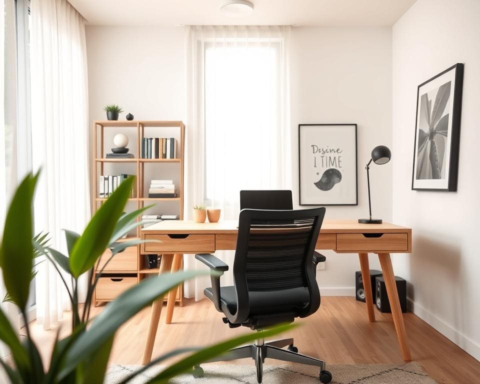 Interieurinspiratie voor een kantoor aan huis