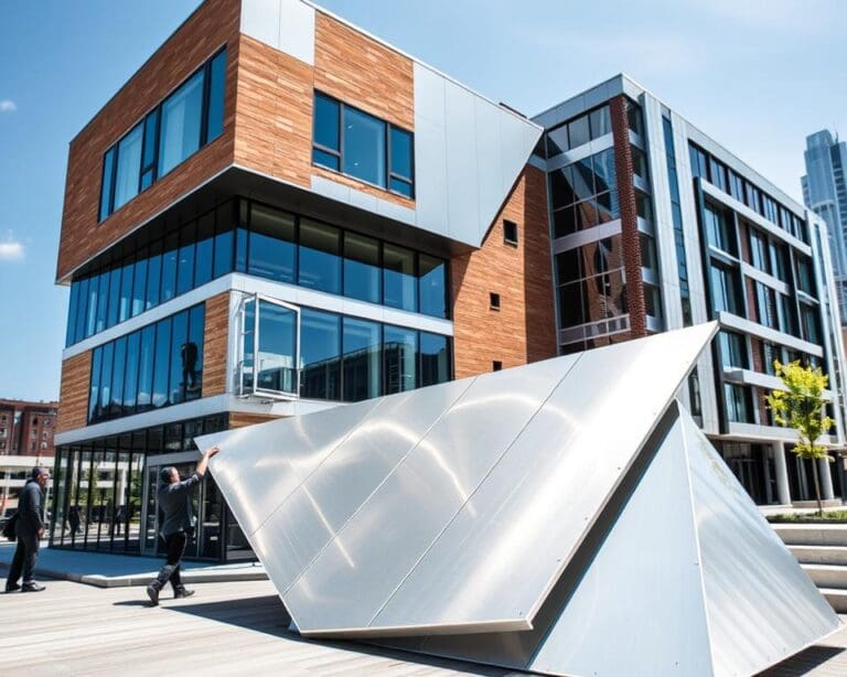 Waarom zijn aluminium composiet platen populair bij renovatie?