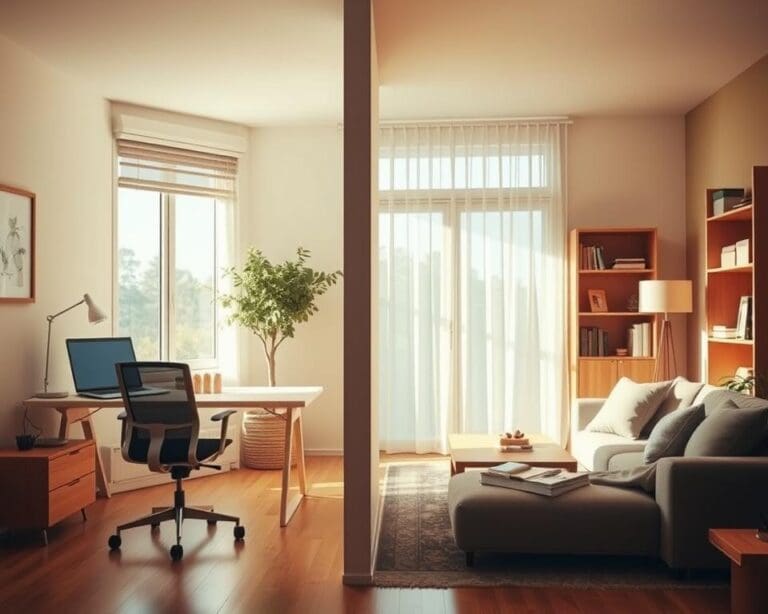 Werk en privé scheiden binnen je woning