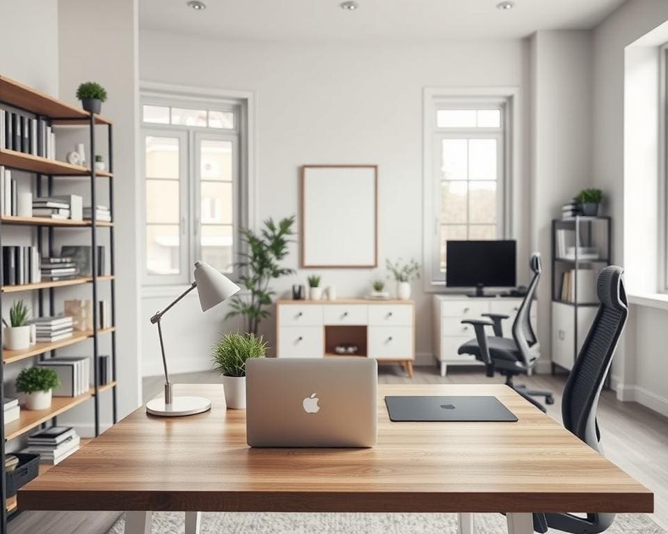 Werkkamer inrichten met slimme opbergoplossingen