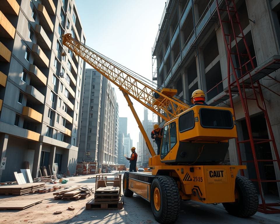 hijskraan huren voor beperkte ruimtes