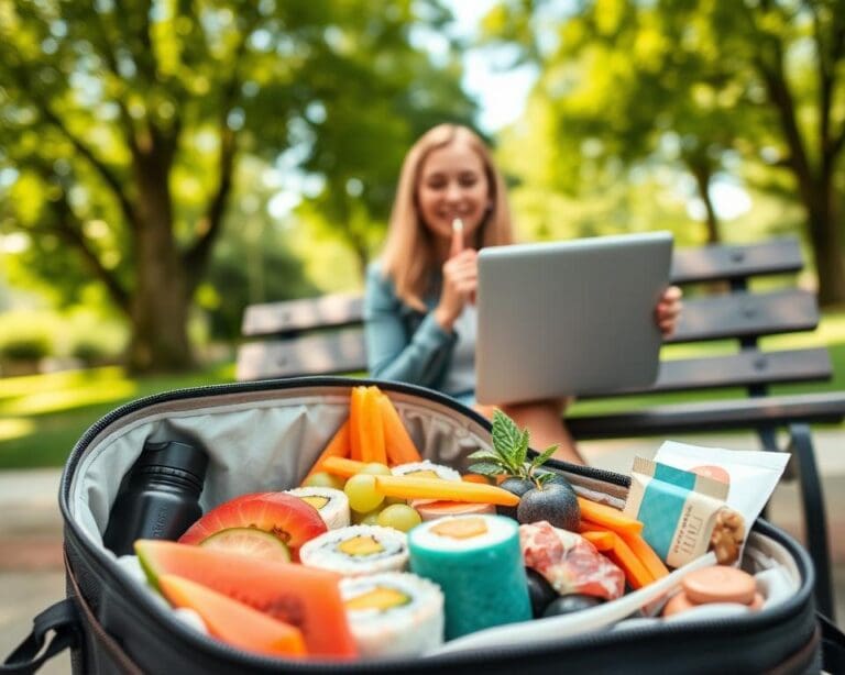 makkelijke lunch onderweg