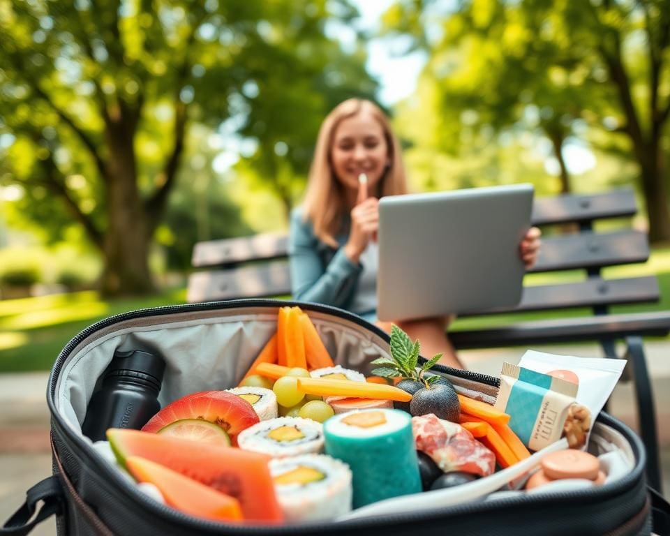 makkelijke lunch onderweg