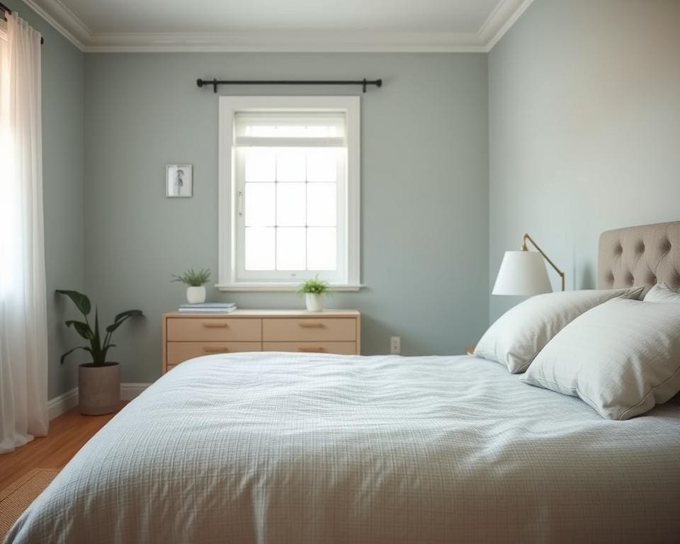 rustige kleur slaapkamer