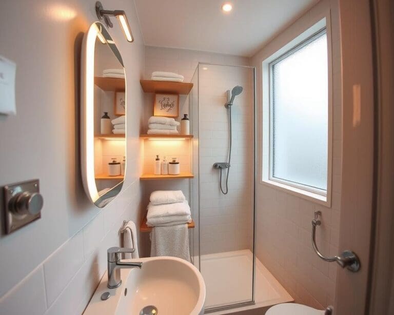 kleine badkamer inrichten