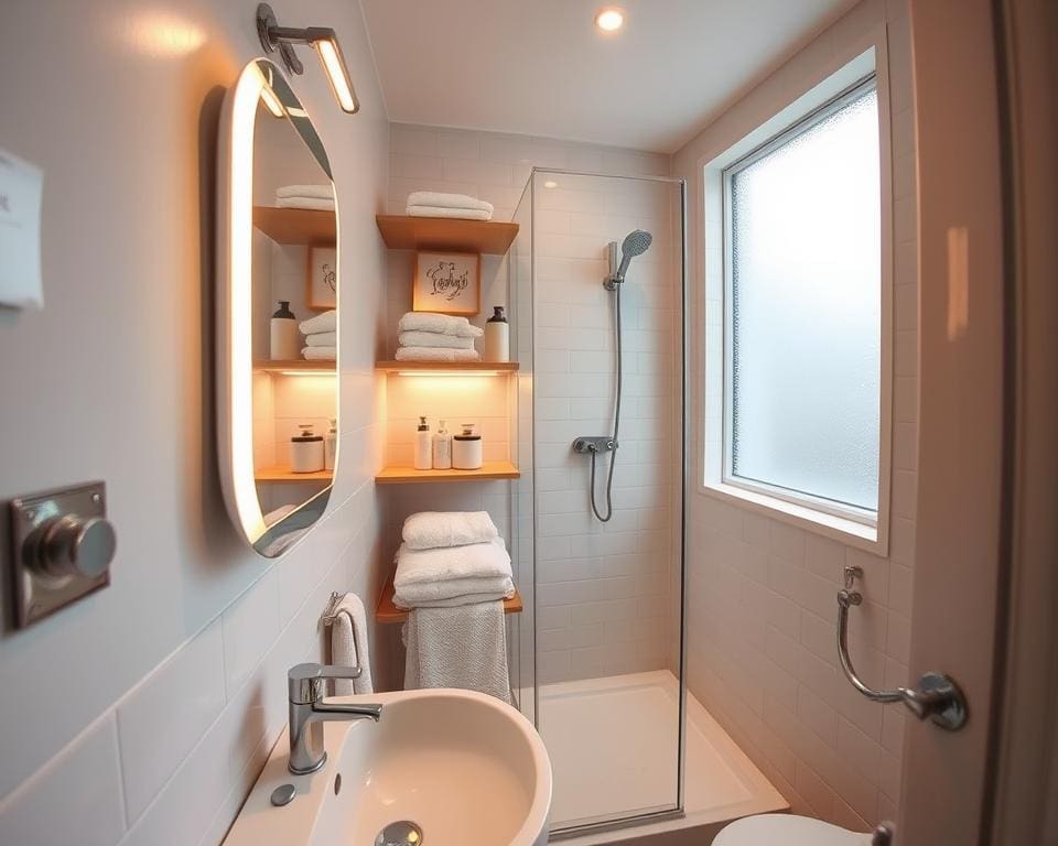 kleine badkamer inrichten