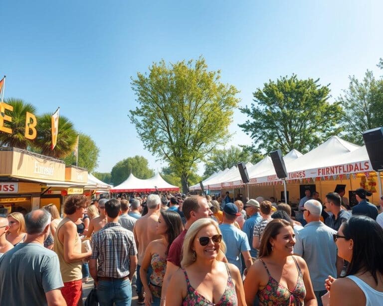 festivals bezoekers