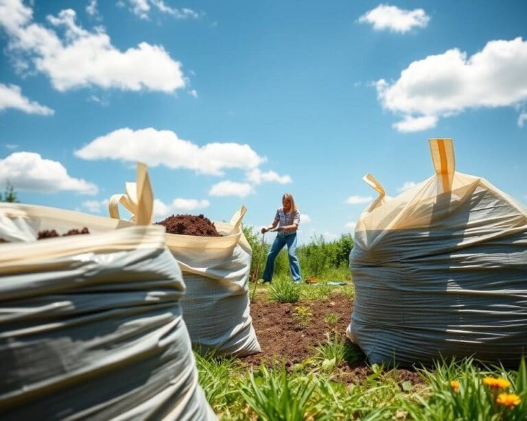 bigbags voor tuinprojecten