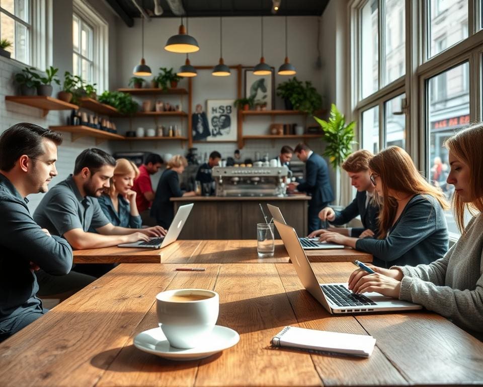 koffiebars Antwerpen werken