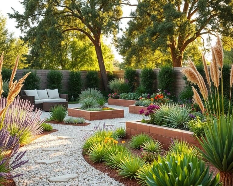 onderhoudsvriendelijke tuin