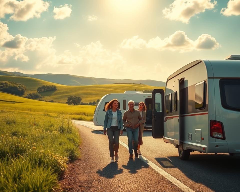 reizen met caravan