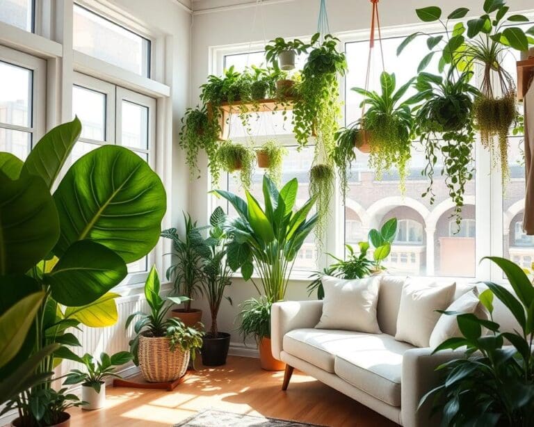 woonkamer planten