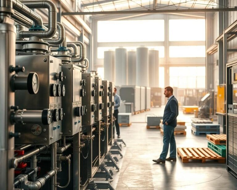 industriële koelinstallatie