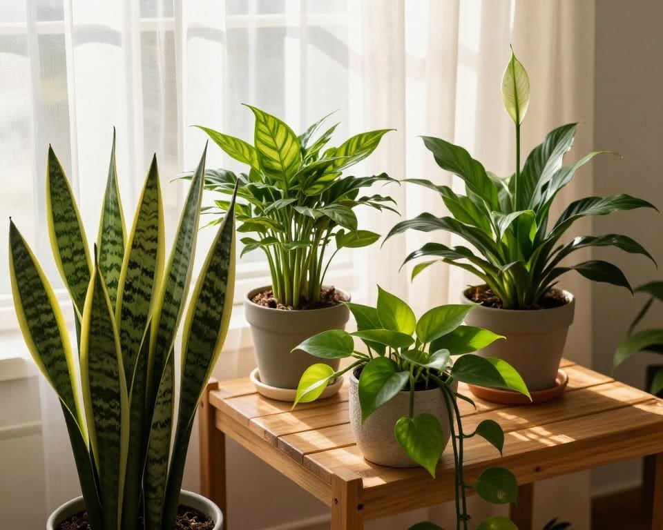onderhoudsvriendelijke planten